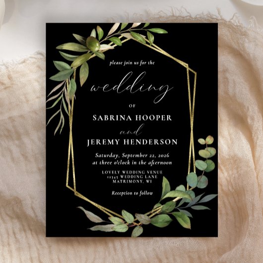 バジェットユーカリプタオリーブグリーナリーブラック結婚ズ