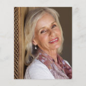 バジェットユーカリプタスクロス悔やみや弔慰サンキューカード (裏面)