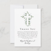 バジェットユーカリプタスバプテスサンキューユアノート ノートカード (正面)