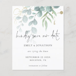 バジェットユーカリプタスパウダーブルー金ゴールド日付を保存