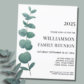 バジェットユーカリプタスファミリー懇親会招待状