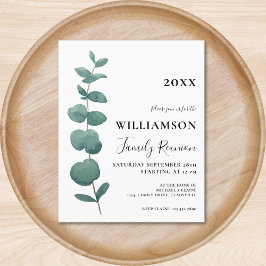 バジェットユーカリプタスファミリー懇親会招待状