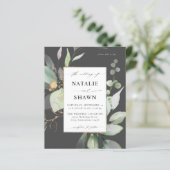 バジェットユーカリプトゥスグロー金ゴールド結婚グリーンリー (スタンド正面)