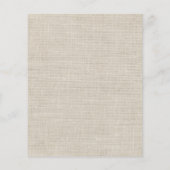 バジェットユーカリプトゥスバーラップ結婚式の日付を保存 チラシ (裏面)