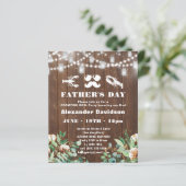 バジェットユーカリプトゥスファーザーズデイパーティの招待状 (スタンド正面)