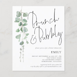 バジェットユーカリプトゥスブランチバブリーブライダルシャワー