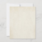 バジェットユーカリプトゥス記念サービス招待状 (裏面)