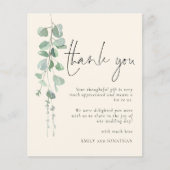 バジェットユーカリ写真アイボリーありがとう (正面)