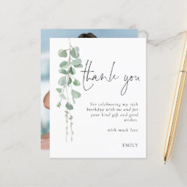 バジェットユーカリ写真Sweet sixteenありがとう