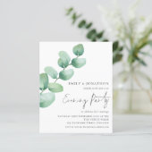 バジェットユーカリ結婚プタス夕べパーティー招待状 (スタンド正面)