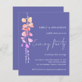 バジェットユーカリ結婚薄紫夕べパーティー (正面/裏面)