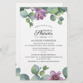 バジェットユーカリ葉プトゥスグリーンリーブライダルシャワー (正面/裏面)