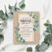 バジェットユ素朴ーカリプトゥスクラフトブライダルシャワー