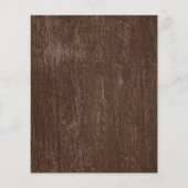 バジェットユ素朴ーカリプトゥスブライダルシャワー招待 (裏面)