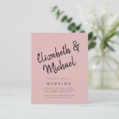 バジェットライトダスティバラピンクモノク結婚ロの (スタンド正面)