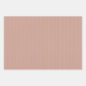 バジェットライトテラコッタモノクロ結婚ズ ラッピングペーパーシート (正面3)