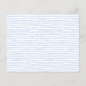 バジェットライトブルーウォーターカラーフローラブライダルシャワー (裏面)