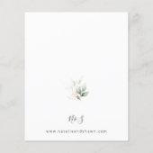 バジェットライトユーカリプトゥスグロー結婚金ゴールド チラシ (裏面)