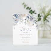 バジェットラブは開花ブルーシャワー招待状 (スタンド正面)