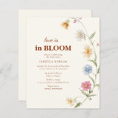 バジェットラブは開花花ブライダルシャワー (正面/裏面)