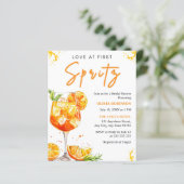 バジェットラブアットファーストスピリッツブライダルシャワー招待状 (スタンド正面)