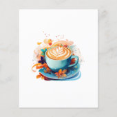 バジェットラブイズブルーイングブライダルシャワー招待状 (裏面)