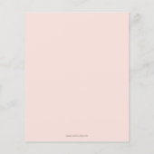 バジェットラブ開花ワイルドフラワーブライダルシャワー (裏面)