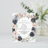 バジェットラベンダーネイビー&ピンクフローラブライダルシャワー (スタンド正面)