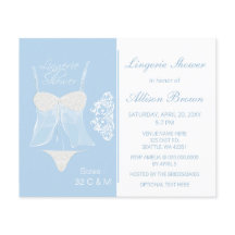 バジェットランジェリーバチェロレッテ招待状