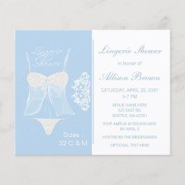 バジェットランジェリーバチェロレッテ招待状