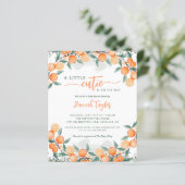 バジェットリトルかわいこちゃんサマーベビーシャワー招待状 (スタンド正面)