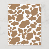 バジェットリトルカウボーイロデオベビーシャワー招待状 (裏面)