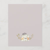 バジェットリトルカボキンエレファントボーイベビーシャワー チラシ (裏面)