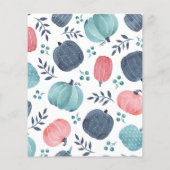 バジェットリトルカンプキンベビー振りかけ招待状 チラシ (裏面)