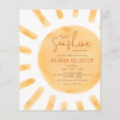 バジェットリトルサンシャインベビー男女兼用シャワー (正面)