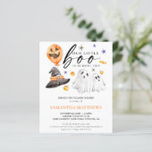 バジェットリトルブハロウィーンベビーシャワー招待状 (スタンド正面)