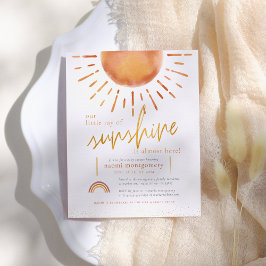 バジェットリトルレイのサンシャインボホベイビーシャワー