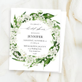 バジェットリリーオブザバレーフローラブライダルシャワー