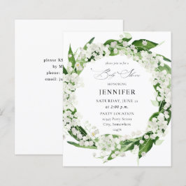 バジェットリリーオブザバレーフローラベビーシャワー