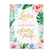 バジェットルアウ（ハワイ式宴会）トロピカルフローラハワイアンスウィート16