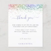 バジェットレインボーグリッター写真Henありがとう (正面)