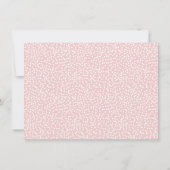 バジェットレインボーバースデーパーティー 招待状 (裏面)