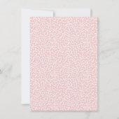 バジェットレインボー子供の誕生日パーティー 招待状 (裏面)