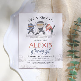 バジェットレッズキック忍者武術アーツ誕生日