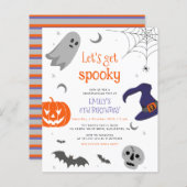 バジェットレッツハロウィン不気味おもしろい誕生日 (正面/裏面)