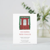 バジェットレッドドアデッキニューホールズホリデーカード (スタンド正面)