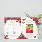 バジェットレッドフローラキンセアニェラフォトイベントプログラム (スタンド正面)