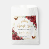 バジェットレッドフローラ金ゴールドバターファイルキンセアニェラXV フェイバーバッグ (正面)