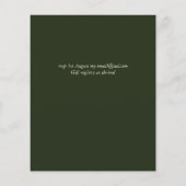 バジェットレッドポピー結婚ポピーのアンパサンド (裏面)