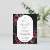 バジェットレッドローズハロウィン結婚こうもりズ – ブラック (スタンド正面)